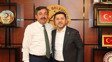 Nevşehir Belediye Başkanı Rasim Arı, 31 Mart Mahalli İdareler Seçimi sonrasında Acıgöl Belediye Başkanı Mehmet Eroğlu'na iade-i ziyarette bulundu