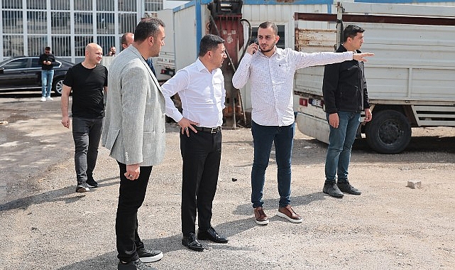 Nevşehir Belediye Başkanı Rasim Arı, belediye ekipleri ile birlikte sanayi bölgesinde gerçekleştirilen temizlik çalışmalarına katıldı
