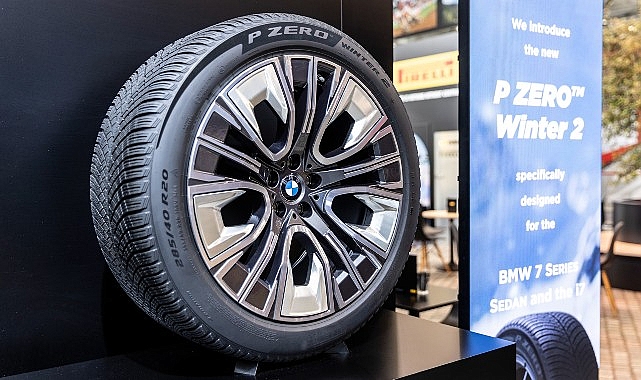 Pirelli BMW 7 Series için özel P Zero Winter 2'in yenilikçi bir versiyonunu tasarladı