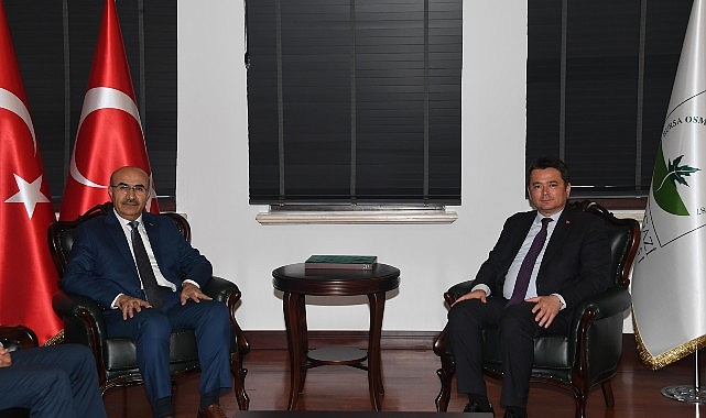 Vali Demirtaş'tan Başkan Aydın'a iade-i ziyaret