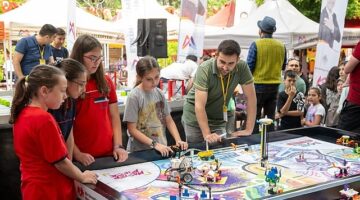 Yenişehir Belediyesi “2. Mersin Robot Kampı"nda Masterpiece yarışlarını organize etti