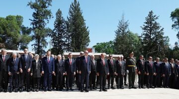 Başkan Altay KKTC'de Kıbrıs Barış Harekatı'nın 50. Yıl Dönümü Törenlerine Katıldı
