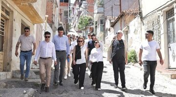 Başkan Mutlu, İZSU Genel Müdürü Erdoğan ile sahaya indi