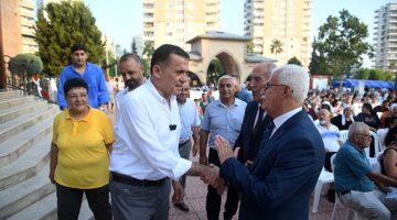 Başkan Özyiğit, Mersin Cemevi'nde Aşure etkinliğine katıldı