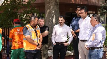 Çankaya Belediye Başkanı Hüseyin Can Güner, yoğun mesai ile devam eden asfalt serim çalışmalarını yerinde inceledi