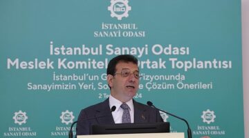 Ekrem İmamoğlu, &apos;İstanbul Sanayi Odası Meslek Komiteleri Ortak Toplantısı'nda konuştu