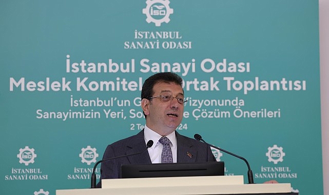 Ekrem İmamoğlu, &apos;İstanbul Sanayi Odası Meslek Komiteleri Ortak Toplantısı'nda konuştu