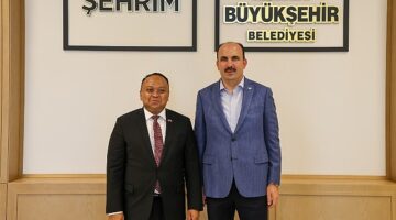 Endonezya Cumhuriyeti Ankara Büyükelçisi Purnama Başkan Altay'ı Ziyaret Etti
