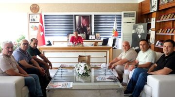 Göynük Taksiden Başkan Topaloğlu'na ziyaret