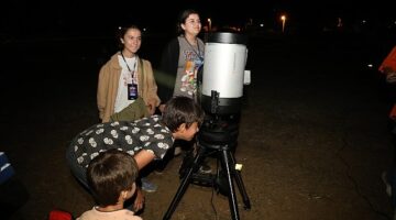 Konya Bilim Merkezi'nin 5. Astronomi Festivali Gökyüzü Meraklılarını Bir Araya Getirdi