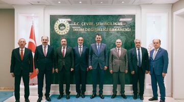Konya Protokolü Bakan Kurum ile Bakan Memişoğlu'na Hayırlı Olsun Ziyaretinde Bulundu
