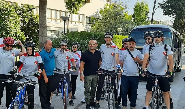 Konya'daki Görme Engelliler Kıbrıs Barış Harekatı'nın 50. Yıl Dönümünde KKTC'de Pedal Çevirdi