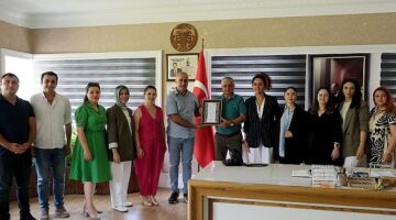 Kurs Müdürü Suat Göv'den Başkan Topaloğlu'na ziyaret