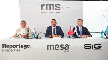 MESA Holding, Reportage Properties ve Sabah Investment Group gayrimenkulde yeni ve güçlü iş birliğine imza attı.