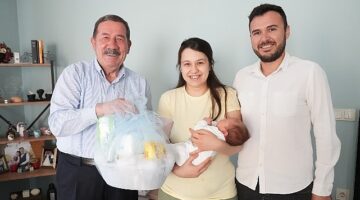 Milas Belediyesi tarafından sosyal sorumluluk projesi olarak sürdürülen &apos;Hoş Geldin Bebek Projesi' devam ediyor