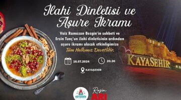 Nevşehir Belediyesi tarafından Muharrem Ayı ve Aşure Günü dolayısıyla düzenlenecek olan program bu akşam Nevşehir Kalesi'nde gerçekleştirilecek