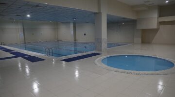 Sivas Belediyesi Fidan Yazıcıoğlu Kültür Merkezi bünyesindeki kadınlara özel hamam ve yüzme havuzunda kapsamlı bir yenileme çalışması yapıldı
