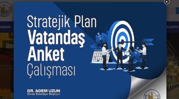 Sivas Belediyesi'nden Stratejik Plan İçin Vatandaş Anketi