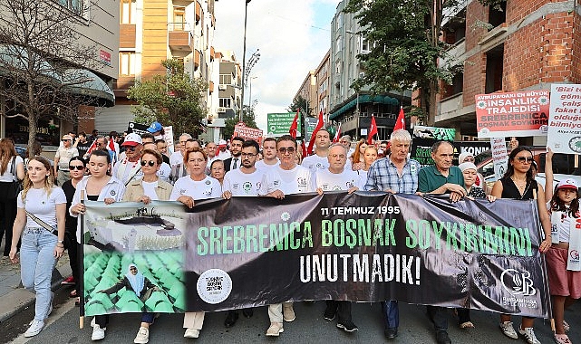 Srebrenitsa soykırımının kurbanları Bayrampaşa'da anıldı