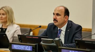 UCLG Başkanı Altay BM Genel Merkezi'nde Dünya Belediyelerine Seslendi: “Her Ortamda Filistinlilerin Sesi Olmaya Devam Edeceğiz"
