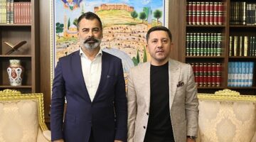 Ürgüp Belediye Başkanı Ali Ertuğrul Bul, Nevşehir Belediye Başkanı Rasim Arı'ya iade-i ziyarette bulundu