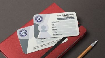 Vefa Yılı'na özel kimlik kartlarının tasarımını EÜ GSTMF gerçekleştirdi