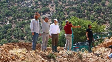 Büyükşehir Elmalı Yuva'da afetzedeleri yalnız bırakmadı