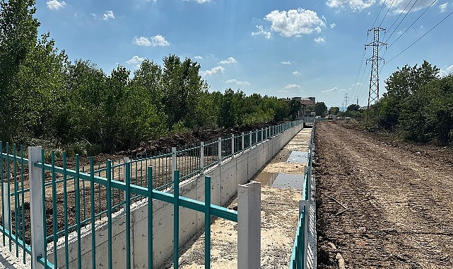 İSU, Beycemal Deresi'nde Islah Çalışmalarını Tamamlıyor