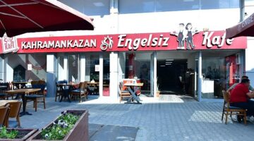 Kahramankazan'da Engeller “Engelsiz Kafe”de Aşılıyor