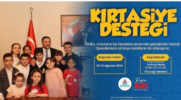 Nevşehir Belediyesi'nin öğrencilerin eğitim ve öğretim hayatına katkıda bulunmak amacıyla hayata geçirdiği Kırtasiye Desteği'ne başvurular başladı.