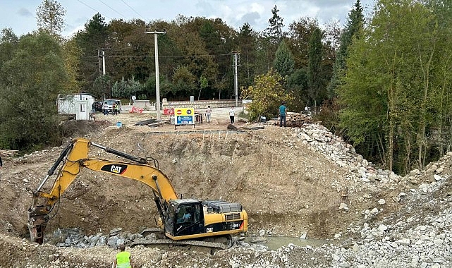 Tatarahmet köprüsünde temel betonu döküldü