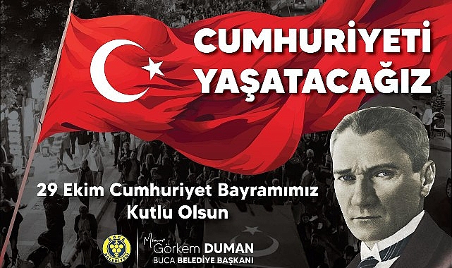 Cumhuriyet Bayramı coşkusu Buca'yı saracak