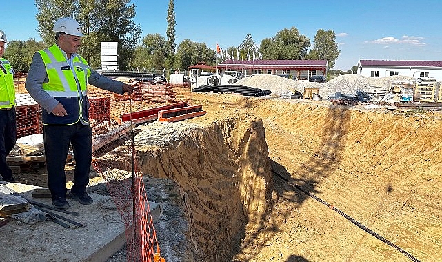 Konya Büyükşehir Doğanhisar'a Atıksu Arıtma Tesisi ve 7 Km Kanalizasyon Şebekesi Kazandırıyor