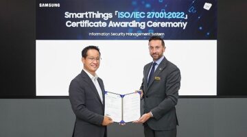 Samsung Electronics'in SmartThings platformu ISO 27001 sertifikası aldı