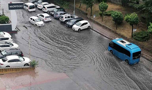 Büyükşehir'den Gebze İstanbul Caddesi'ndeki su taşkınlarına köklü çözüm