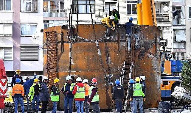 Dev makine yeni rotası için taşınacak