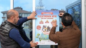 Keçiören'de Elektronik Atık Toplama Yarışması Başladı