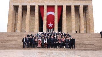 Başkan Güner Atatürk'ün Ankara'ya Gelişi Etkinliklerine Katıldı