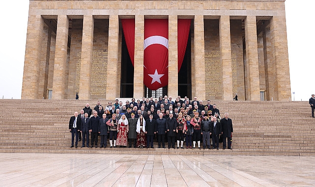 Başkan Güner Atatürk'ün Ankara'ya Gelişi Etkinliklerine Katıldı