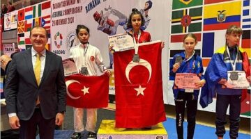 Büyükşehir Belediyesporlu Fatma Azra Balkan Şampiyonu Oldu