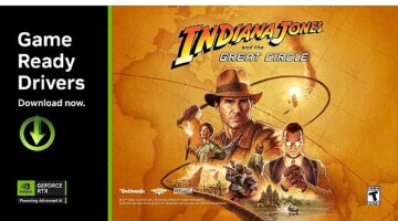 Indiana Jones and the Great Circle™ DLSS 3 ile Duyuruldu Yeni GeForce Game Ready Sürücüsü ve NVIDIA Reflex Teknolojisi Daha Fazla Oyuna Geliyor!