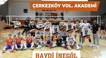 İnegöl Belediyespor Çerkezköy Voleybol Akademiyi Konuk Edecek