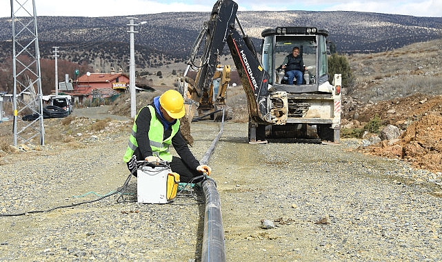 KOSKİ'den Şehir Merkezinde 3.8 Km Yeni Şebeke Çalışması