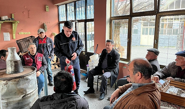 Muğla İtfaiyesi, 13 İlçe 330 Mahalle'de Vatandaşlara Eğitim Verdi