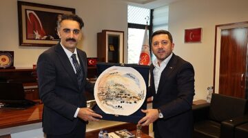 Nevşehir Belediye Başkanı Rasim Arı, Nevşehir Adliyesi'nde Adli Makamları ziyaret etti.