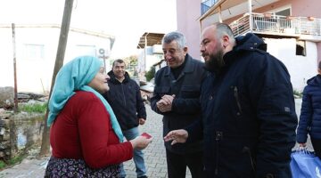 Yeni yıl pastası ve sepeti Başkan Günay'dan