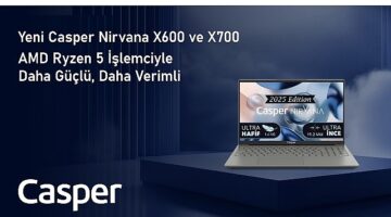 AMD Ryzen 5 İşlemciyle Güçlendirilen Casper Nirvana X600 ve X700 Performansta Çığır Açıyor