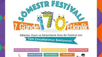 Çeşme Belediyesi'nden çocuklara renkli Sömestr Festivali!