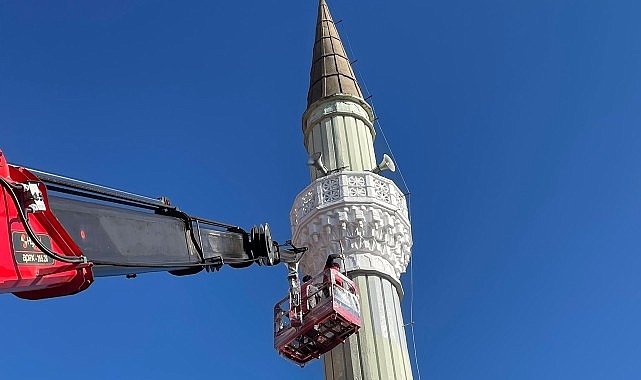 Hacıhızır Bağlar Yolu Camii'nin dış cephesi yenilendi