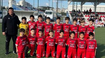 Kemer Belediye Merkez Spor U12, ligi üçüncü bitirdi